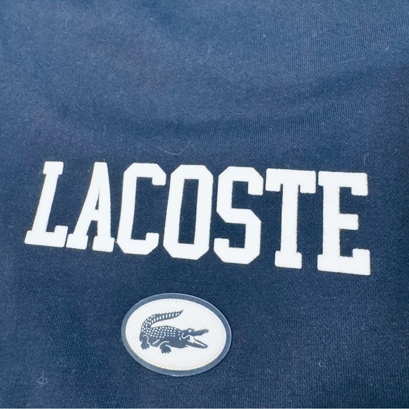 Lacoste Men’s Navy Blue Shorts NWT drawstring waist sz XXL (7) - Picture 10 of 13